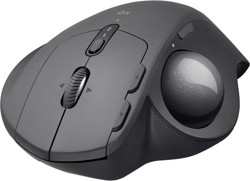 Logitech MX Ergo Bluetooth Trackball Optical Ergonomic Mouse - فأرة